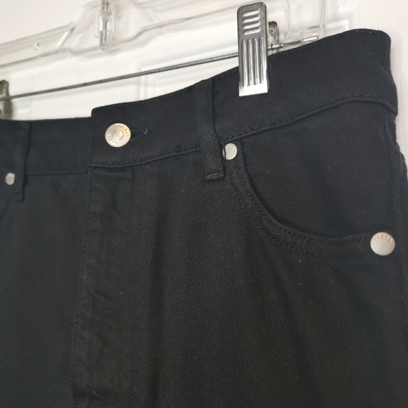 ba&sh Black Jude Denim  Skirt, Midi - Picture 5 of 13